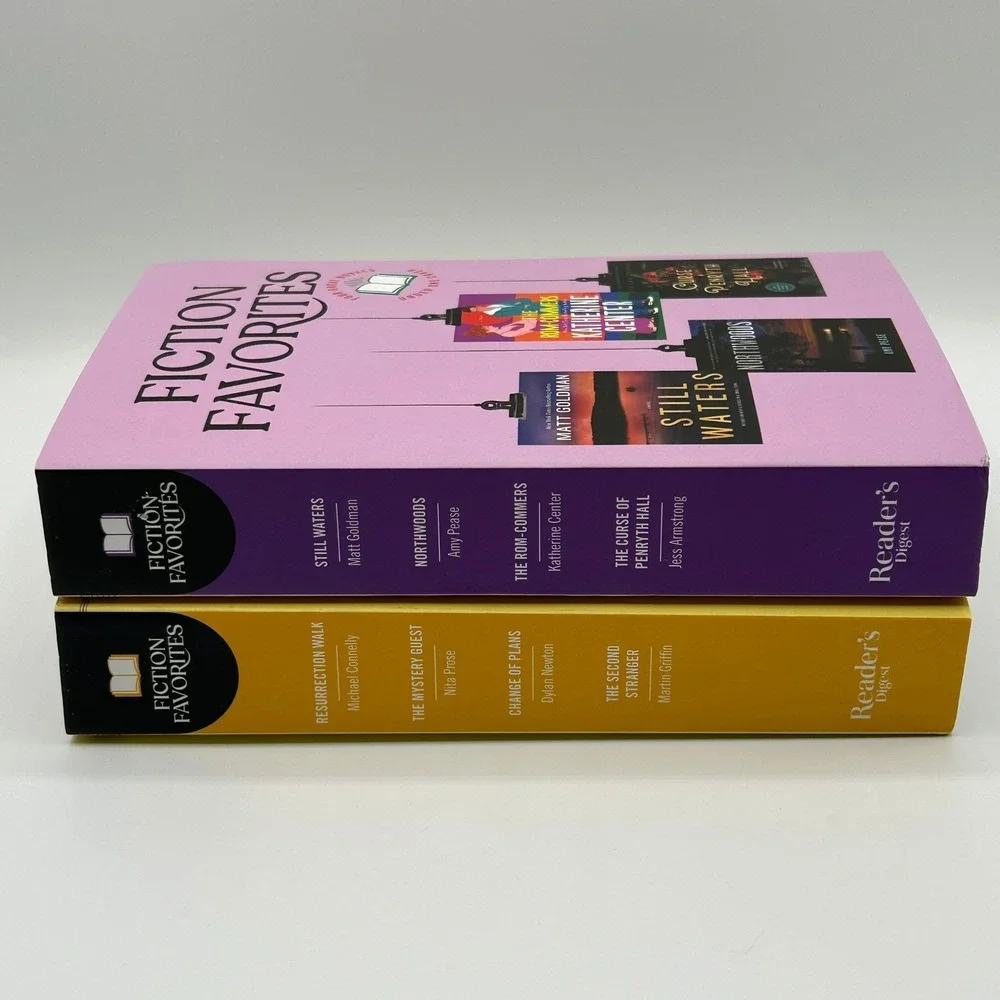 Readers Digest Fiction Favorites Two Novels 8 Stories Paperback Mystery Romance